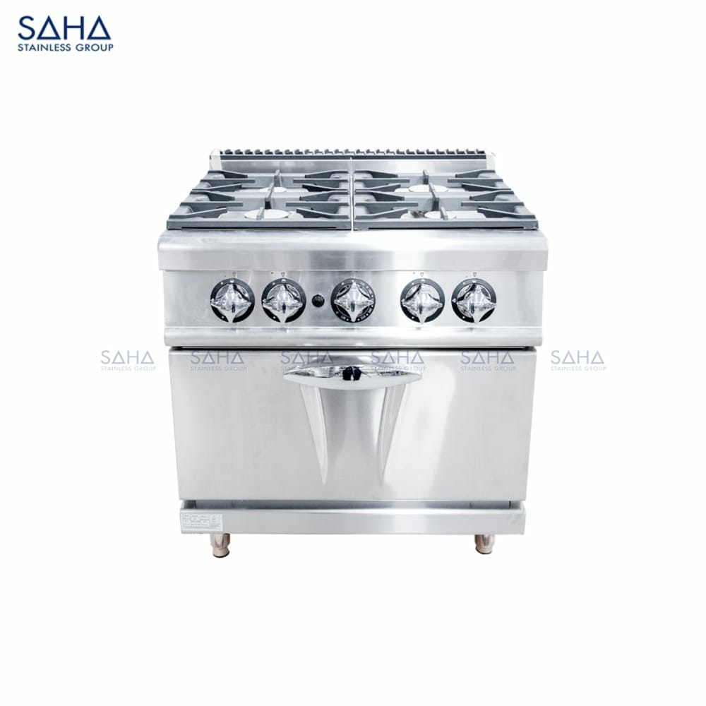 4-Gas-Burners-with-Gas-oven-1.jpg SAHA - 4 Gas Burners with Gas oven – SHBNS2GB4V