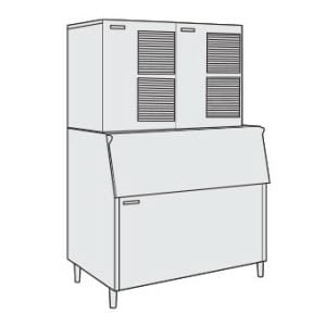 Available-version-KM515-B801SA-244x300-1.jpg Hoshizaki - Ice Machine - KM-515MAH-E