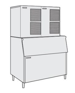 Available-version-KM515-B801SA-244x300-1.jpg Hoshizaki - Ice Machine - KM-515MAH-E