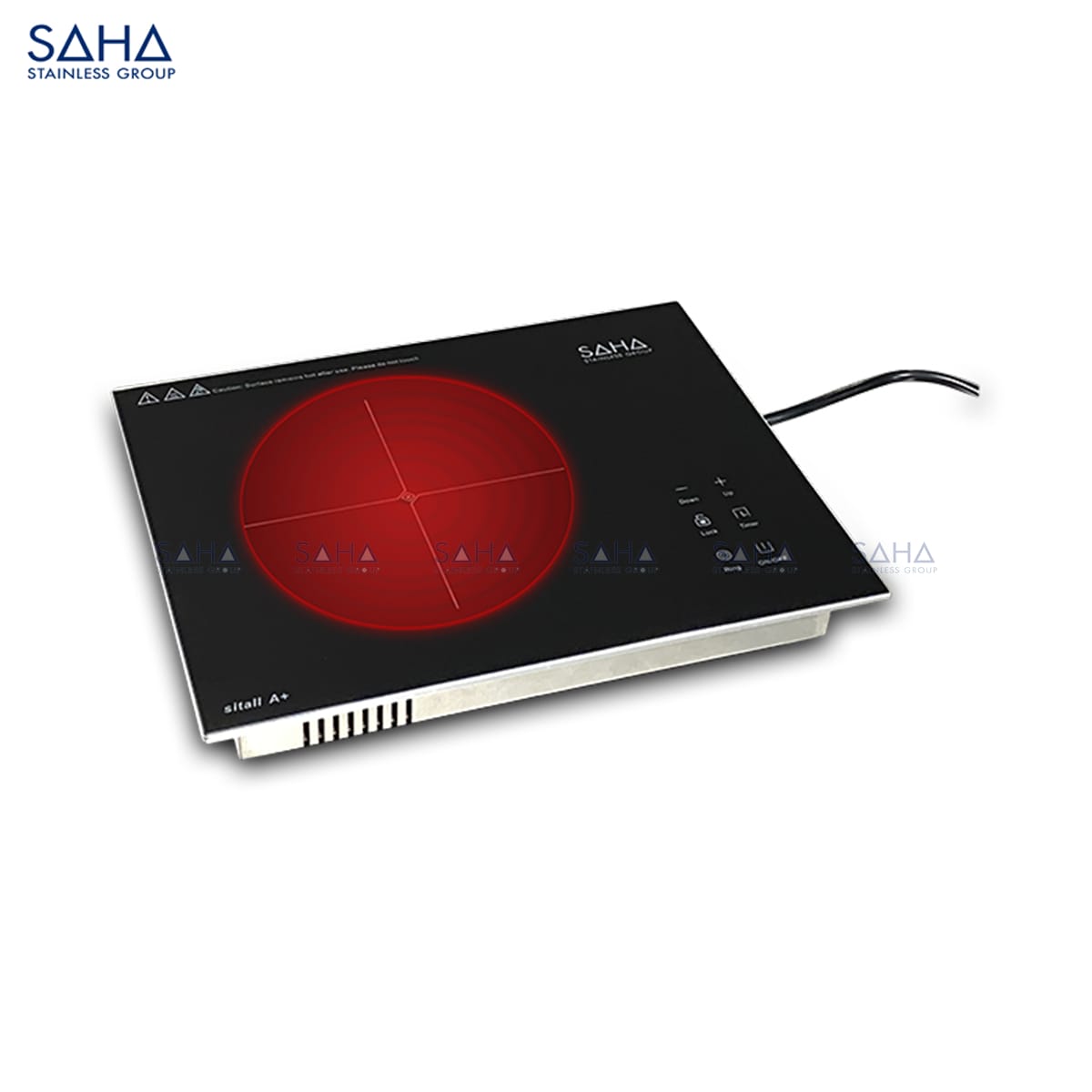 Built-In-Ceramic-Hob.jpg SAHA - Ceramic hob 41 cm with 1 cooking zone 3500W – SHCHS1BR1M1