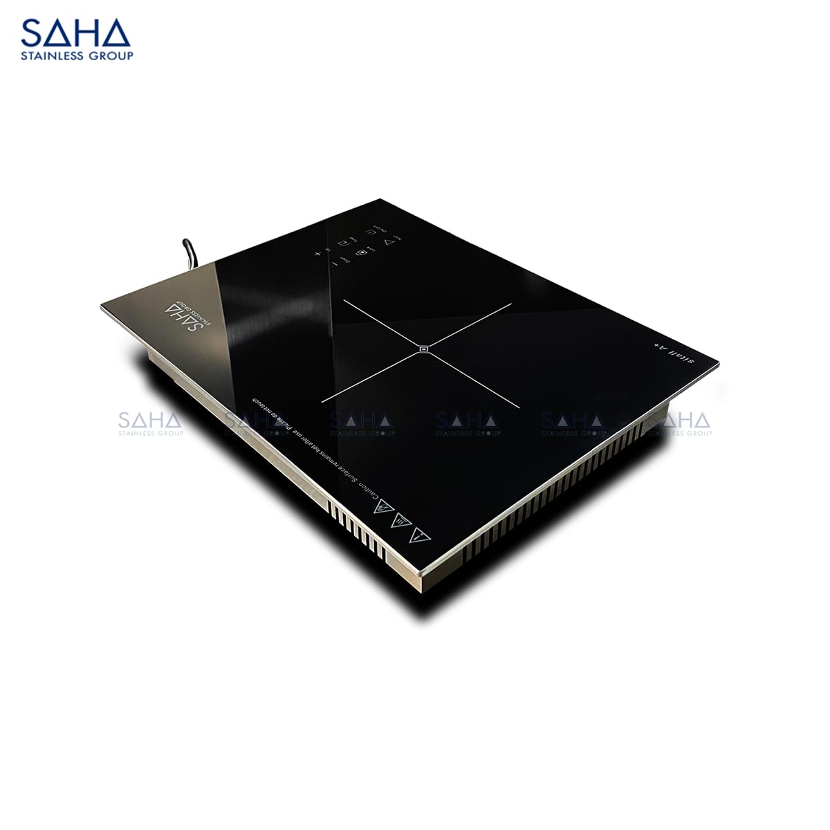 Built-In-Induction-Hob.jpg SAHA - Induction hob 41 cm with 1 cooking zone 3500W – SHIHS1BR1M1