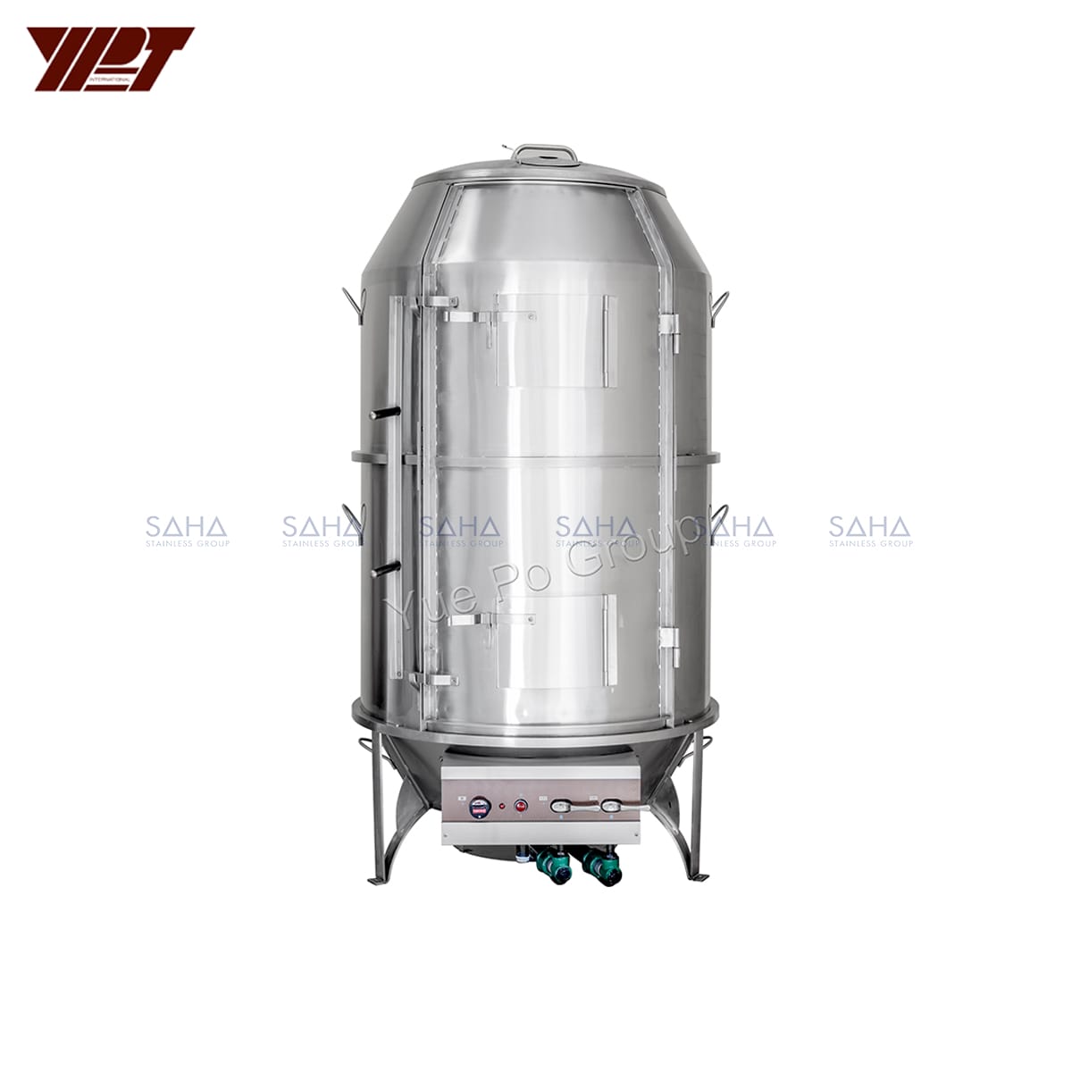 CDR-10S.jpg YPT - Flame-Mate 2.0 - Full Height Pig Duck Roaster - 39” Double Layer - CDR-10S