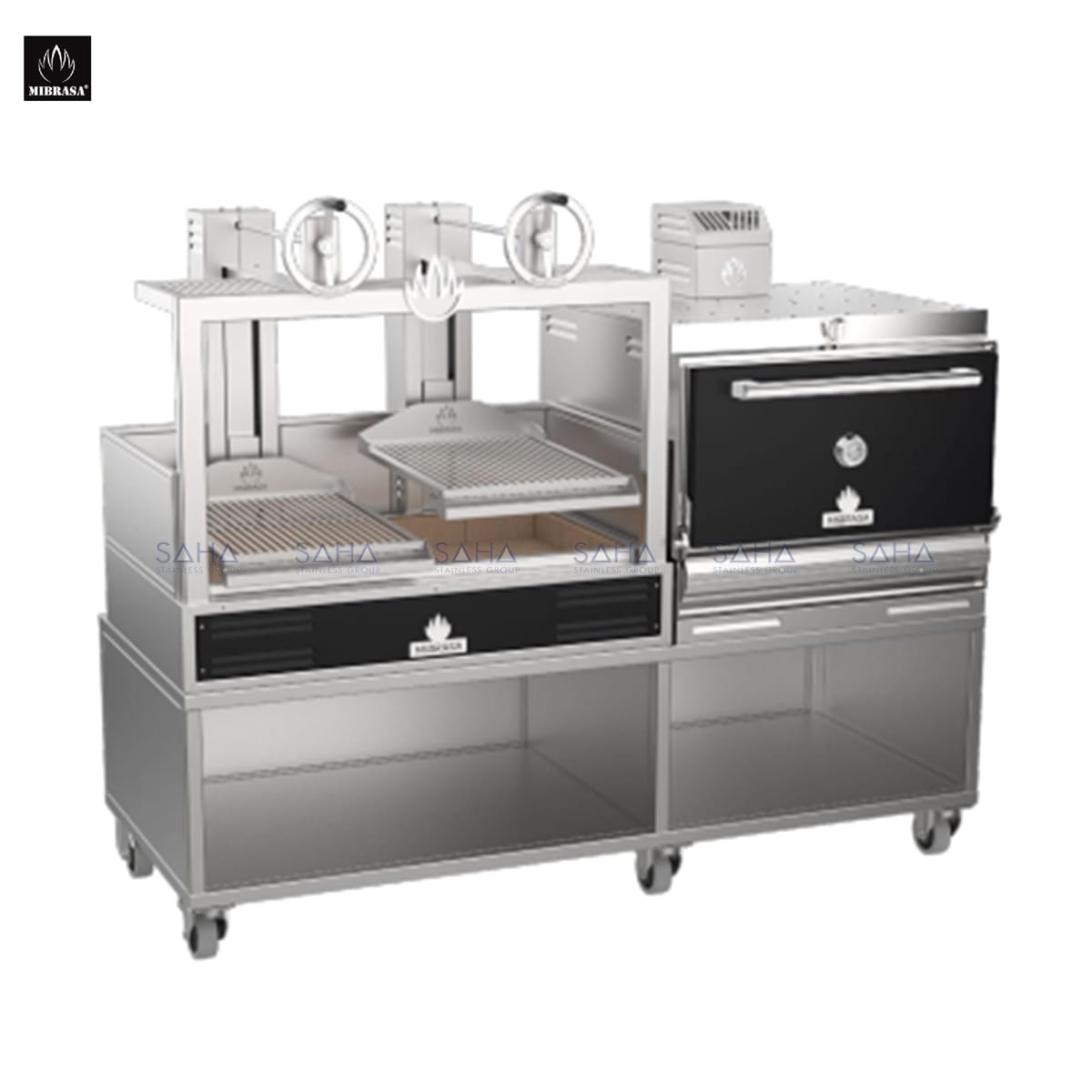 DUOGMB130-HMB160.jpg Mibrasa – Parrilla Double & Compact Oven – DUOGMB130-HMB160