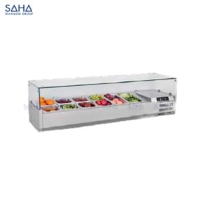 Display Fridge SAHA – Countertop Display Fridge 1.8 Meter (Glass Display) – SHRFS2CL180G