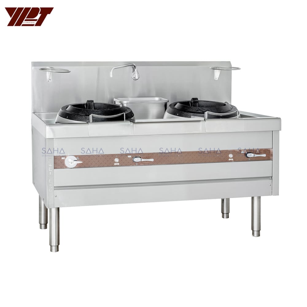ESR-2-HFEลงเว็บ.jpg YPT - Flame-Mate 2.0 - 2 Rings Burner - Chop Suey Style - ESR-2-HF(E)