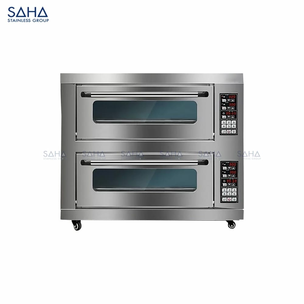 Electric-Deck-Oven-Digital-6-Programs-2-Tier-2-Tray-120L.jpg SAHA - Electric Deck Oven Digital 6 Programs 2 Tier 2 Tray 120L – SHDOS2EDT2