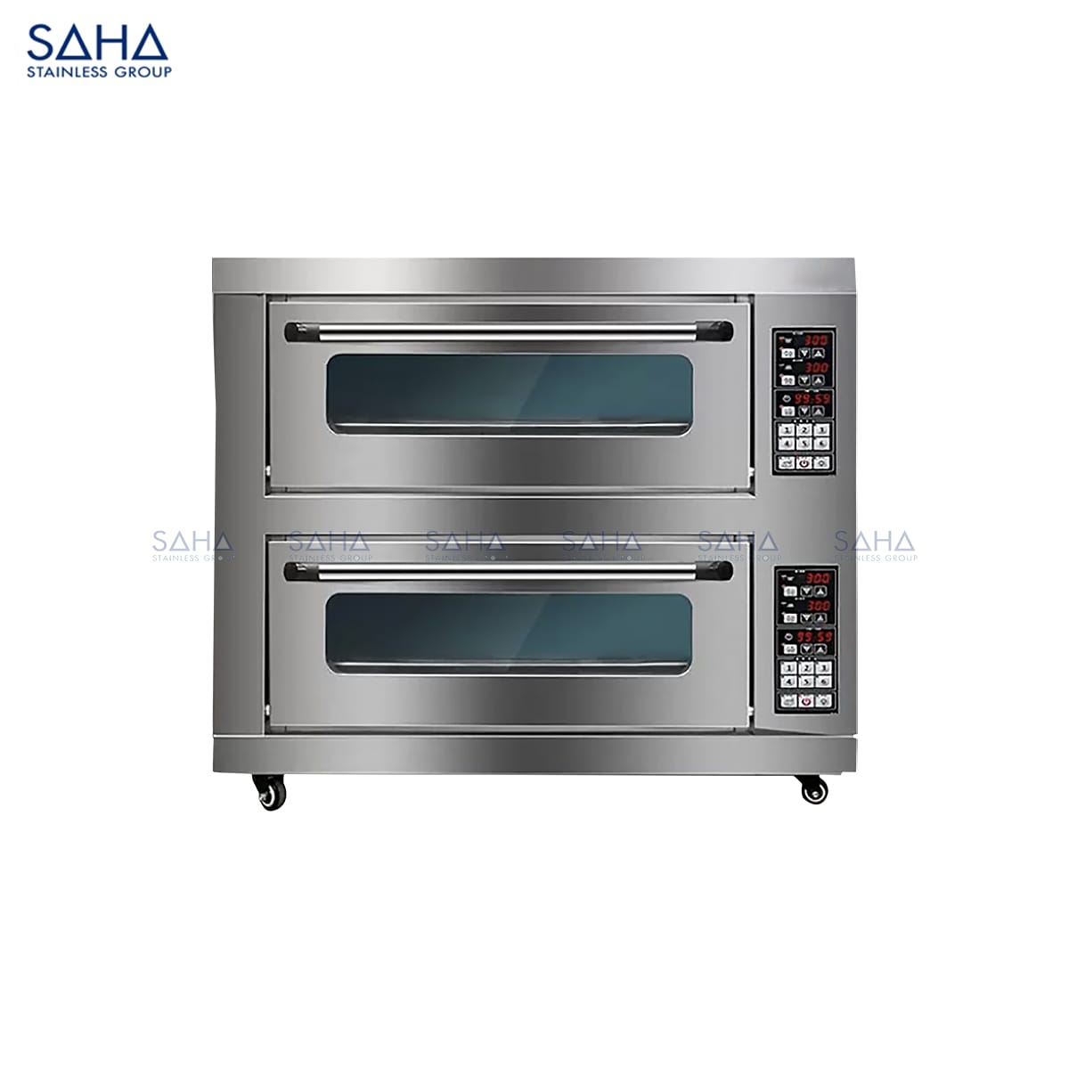 Electric-Deck-Oven-Digital-6-Programs-2-Tier-2-Tray-120L.jpg SAHA - Electric Deck Oven Digital 6 Programs 2 Tier 2 Tray 120L – SHDOS2EDT2