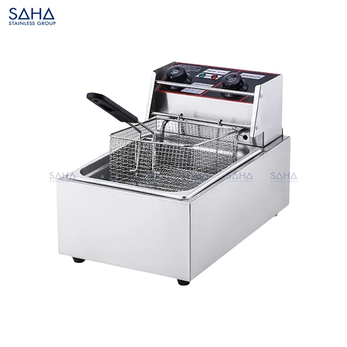 Electric-counter-top-fryer-1-tanks-6-litres.jpg SAHA - Electric counter top fryer 1 tanks 6 litres - SHDFS2CT1L6X