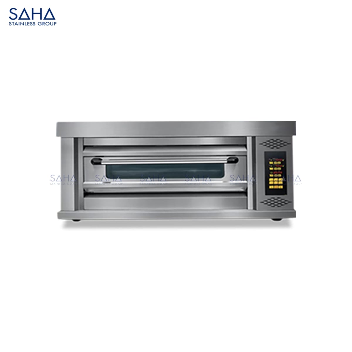 Gas-Deck-Oven-Premium-1-Tier-1-Trays-60L.jpg SAHA - Gas Deck Oven Premium 1 Tier 1 Tray 60L – SHDOS2GPT1