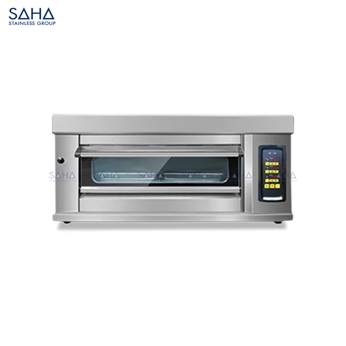 Gas-Deck-Oven-Premium-1-Tier-2-Trays-120L.jpg SAHA - Gas Deck Oven Premium 1 Tier 2 Trays 120L – SHDOS2GPT2