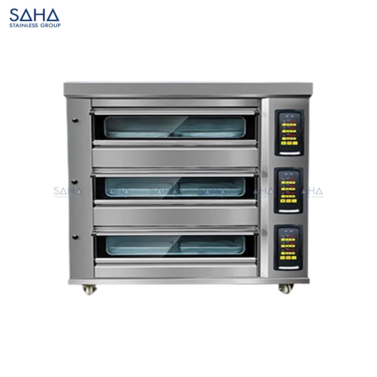 Gas-Deck-Oven-Premium-3-Tiers-9-Trays-480L.jpg SAHA - Gas Deck Oven Premium 3 Tiers 9 Trays 480L – SHDOS2GPT9