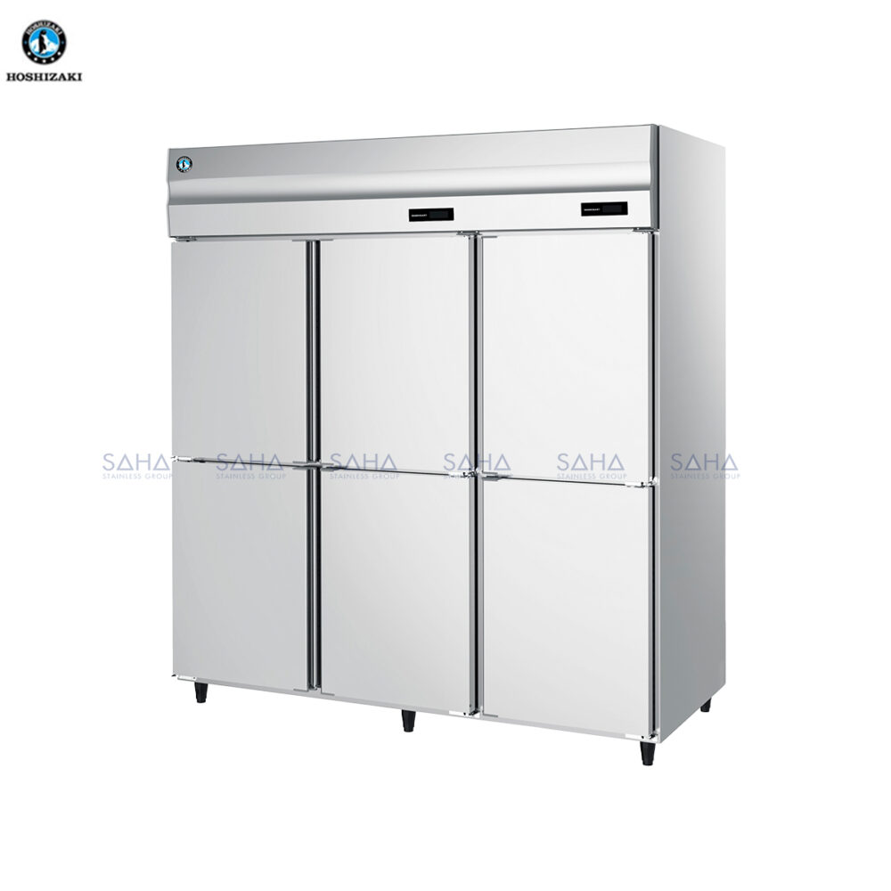 HRF-188MA-S. Hoshisaki - 6 Doors - Upright Freezer & Chiller Combo - HRF-188MA-S