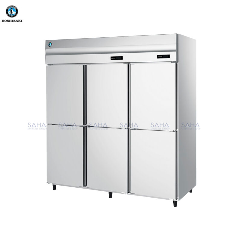 HRF-188MA-S. Hoshisaki - 6 Doors - Upright Freezer & Chiller Combo - HRF-188MA-S
