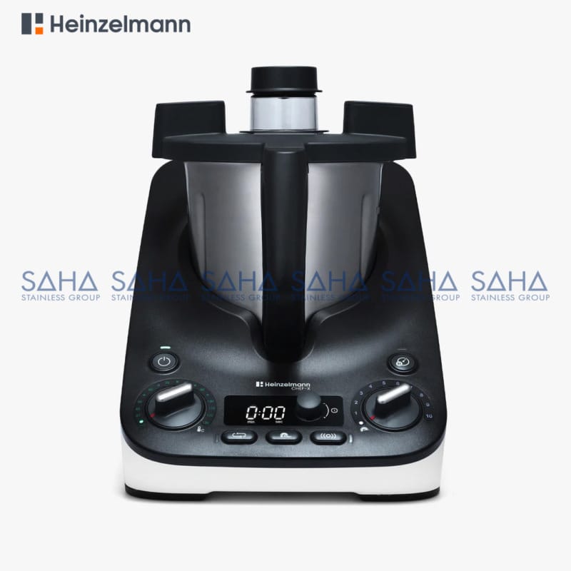 Heinzelmann Chef-X multi-function food processor, 2L stainless steel bowl, front view