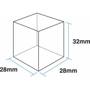 ICE-DIMENSION.jpg Hoshizaki - Ice Machine - IM-65A