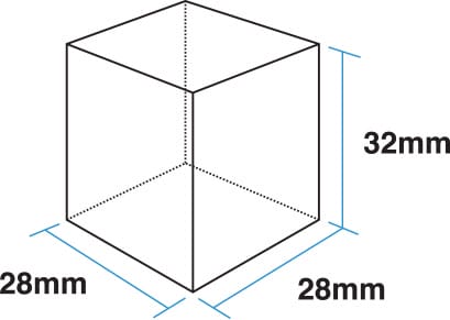 ICE-DIMENSION.jpg Hoshizaki - Ice Machine - IM-65A