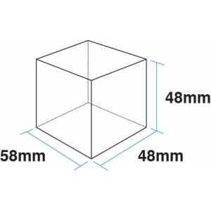 ICE-DIMENSION4.jpg Hoshizaki - Ice Machine - LM-350M