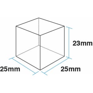 IM-45CNE-25-ICE-DIMENSION.jpg Hoshizaki - Ice Machine - IM-45CNE-25