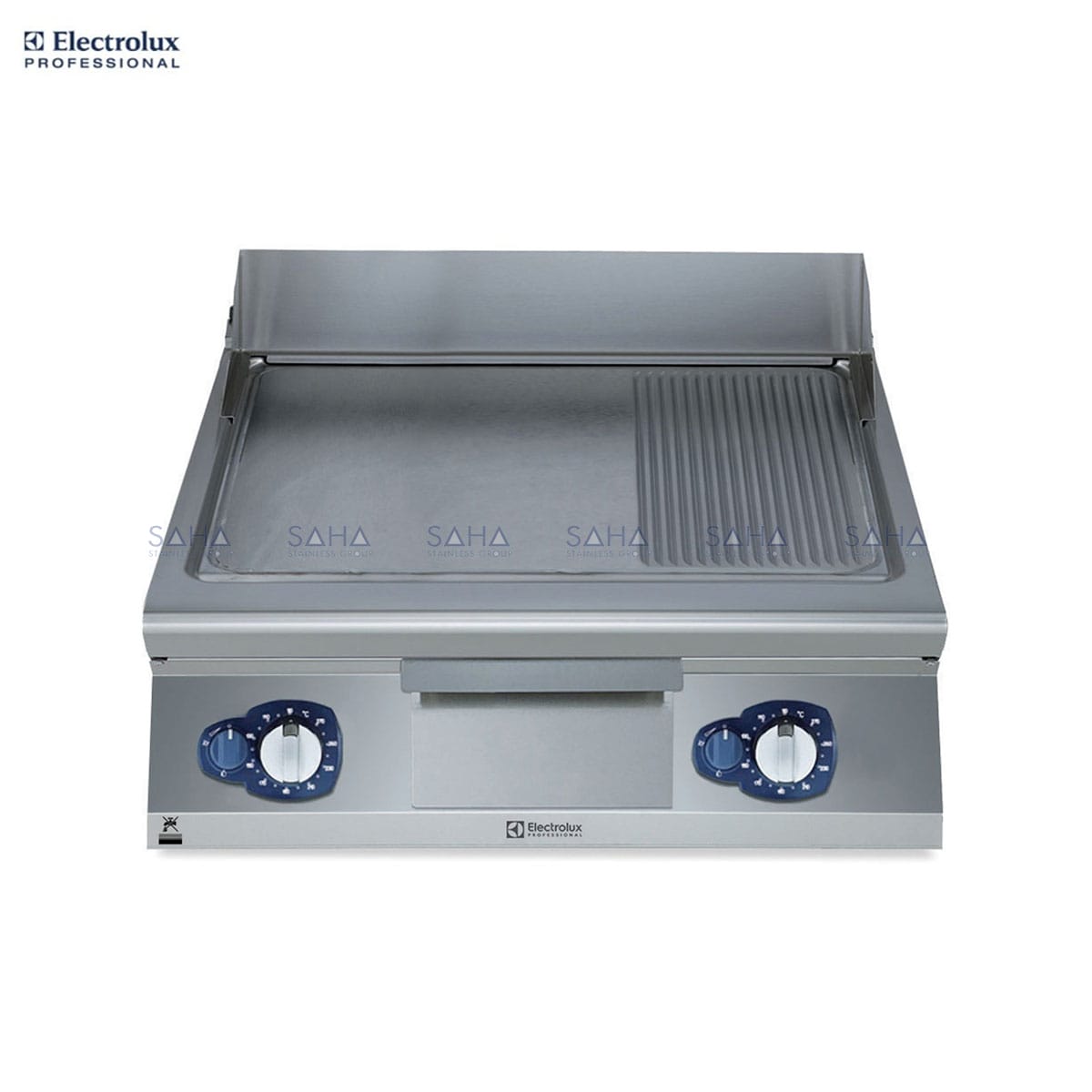 PH_1000x1000_PH_391051_1_3_391051web60.jpg Electrolux - 900XP - 800mm Gas Fry Top, Smooth and Ribbed Brushed Chrome Plate - 391403