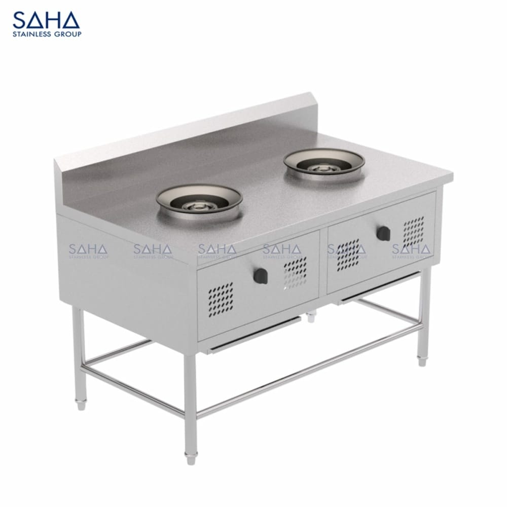 RG202_Auto.jpg SAHA - Automatic 2 KB-5-Thai Cooking Range Table - SHRG221A