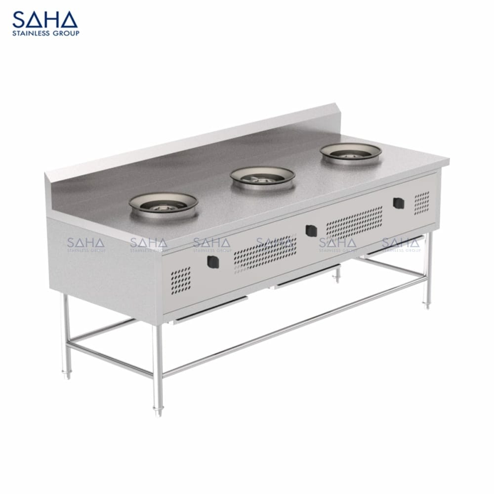RG204_Auto.jpg SAHA - Automatic 3 KB-5-Thai Cooking Range Table - SHRG231A