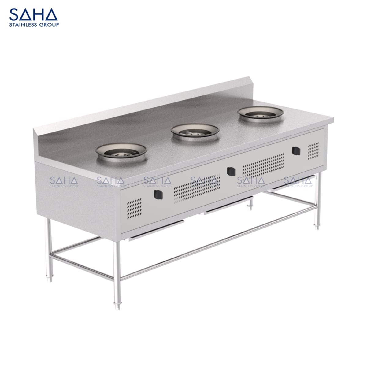 RG204_Auto.jpg SAHA - Automatic 3 KB-5-Thai Cooking Range Table - SHRG231A