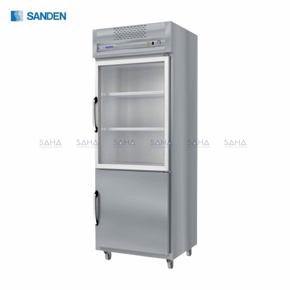 RIS-080S.jpg Sanden - Stainless Refrigerator - RIS-080S