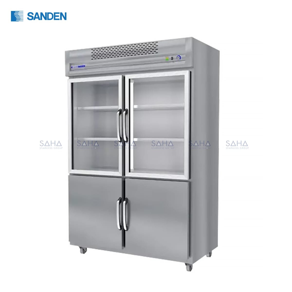 RIS-130S.jpg Sanden - Stainless Refrigerator - RIS-130S