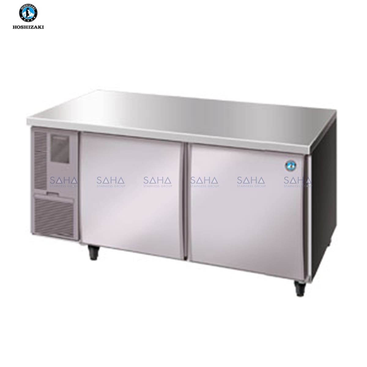 RT-158MA-S.jpg Hoshisaki - 2 Doors - Undercounter Refrigerator - RT-158MA-S