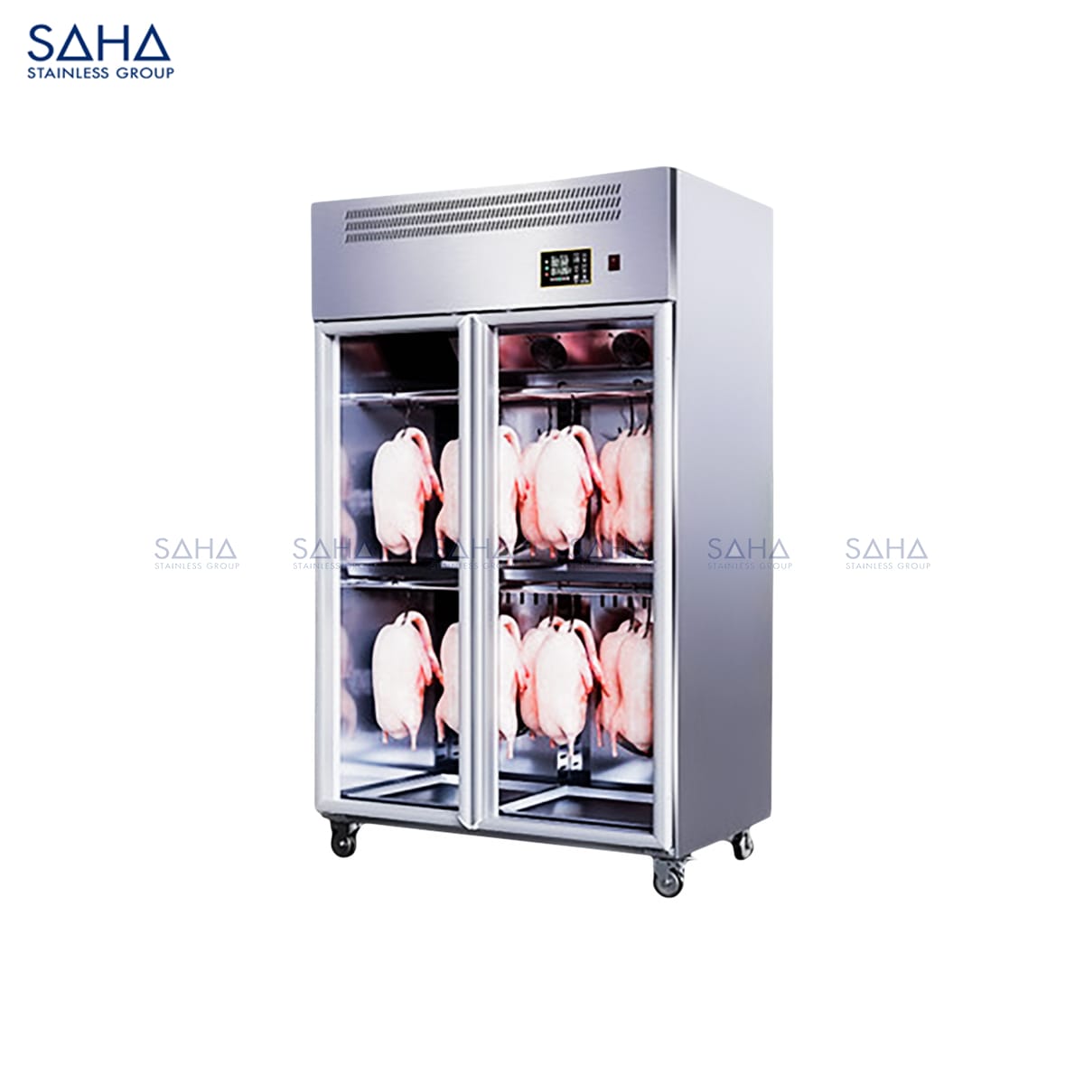 SAHA-2-Door-Meat-Drying-Cabinet-120-Cm-1400L-Model-SHMDS1DHU120-Web.jpg SAHA - 2-Door Meat Drying Cabinet 120 Cm - 1400L - SHMDS1DHU120