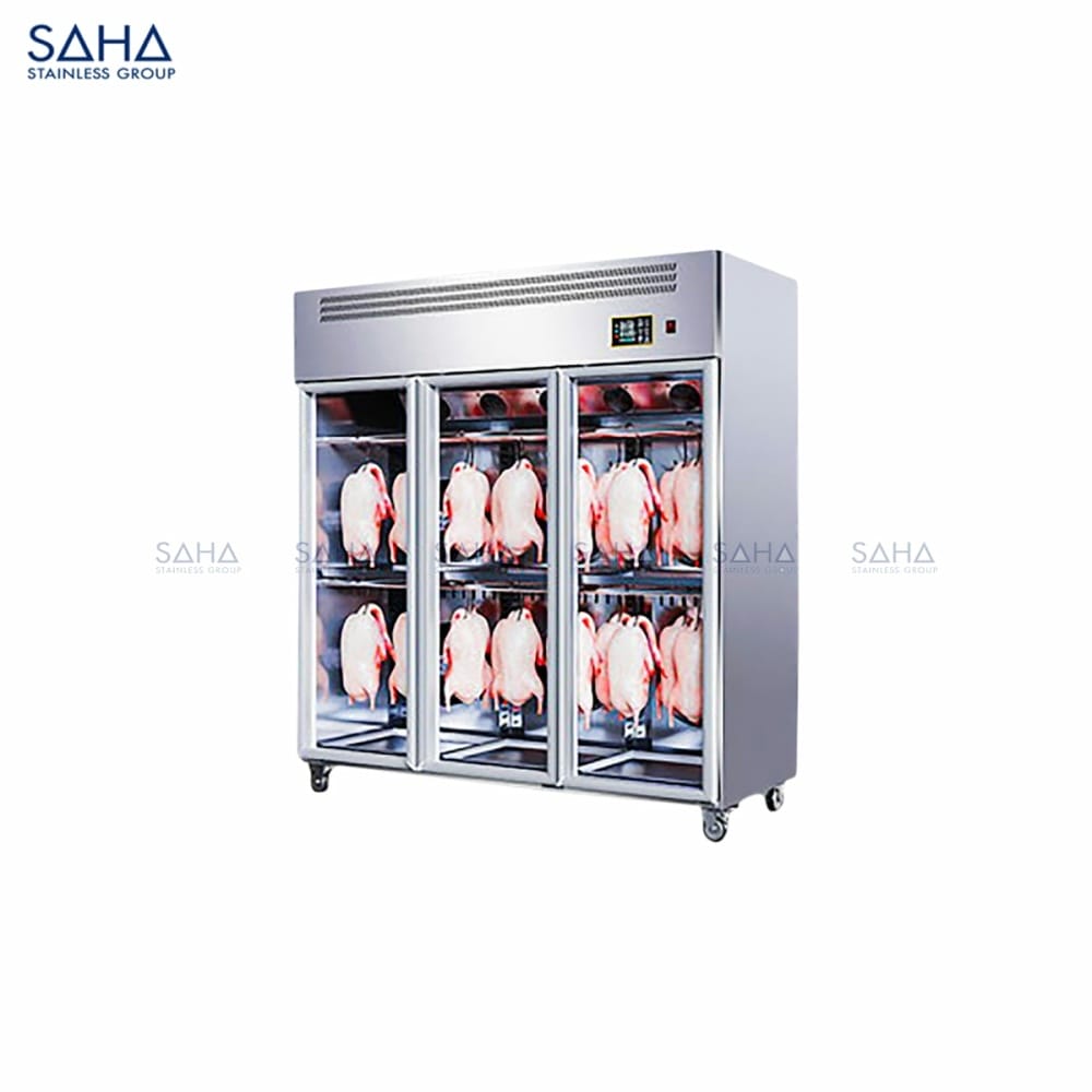 SAHA-3-Door-Meat-Drying-Cabinet-180-Cm-2000L-Model-SHMDS1DHU180-Web.jpg SAHA - 3-Door Meat Drying Cabinet 180 Cm - 2000L - SHMDS1DHU180