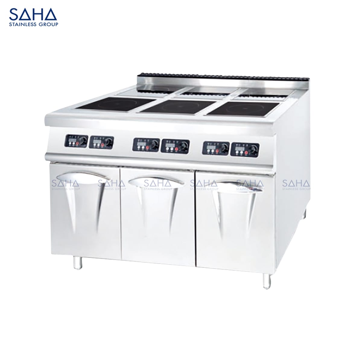 SAHA-6-Zones-Induction-Cooker-with-Cabinet-3.5-x-6-KW-Model-SHIHS3SR6BC-Web.jpg SAHA - 6 Zones Induction Cooker with Cabinet - 3.5 x 6 KW – SHIHS3SR6BC