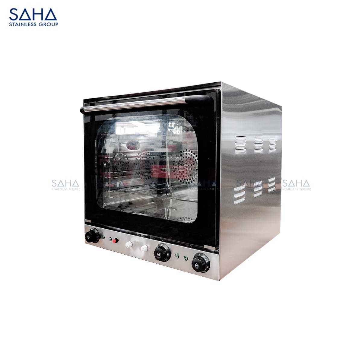 SAHA-Convection-Oven-4-Trays-with-Adjustable-Fan-Speed-Model-SHCOS6ET4AS-Web.jpg SAHA - Electric Convection Oven 4 Trays with Adjustable Fan Speed – SHCOS6ET4AS