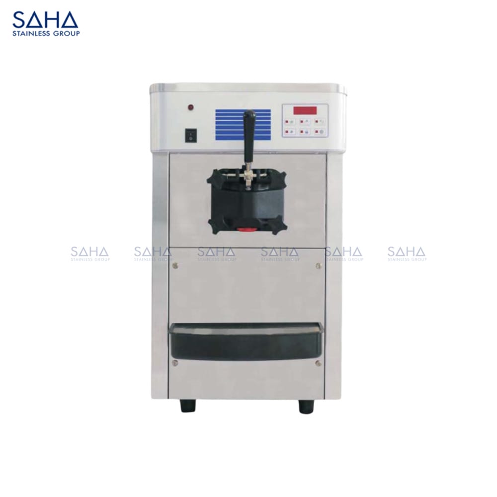 SAHA Counter Top Soft Serve Ice Cream Machine - Max 26 Litres Hour Model SHIES1CS1L26A Web SAHA – Counter Top Soft Serve Ice Cream Machine - Max 26 Litres/Hour SHIES1CS1L26A