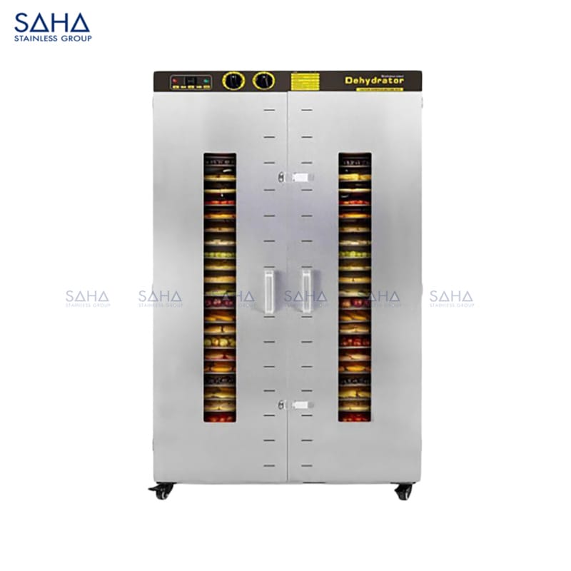 SAHA Dehydrator 24 Trays (Tray size 67 x 67 Cm) Model SHDHS2ST24A Web SAHA – Dehydrator 24 Trays (Tray size: 67 * 67 Cm) – SHDHS2ST24A