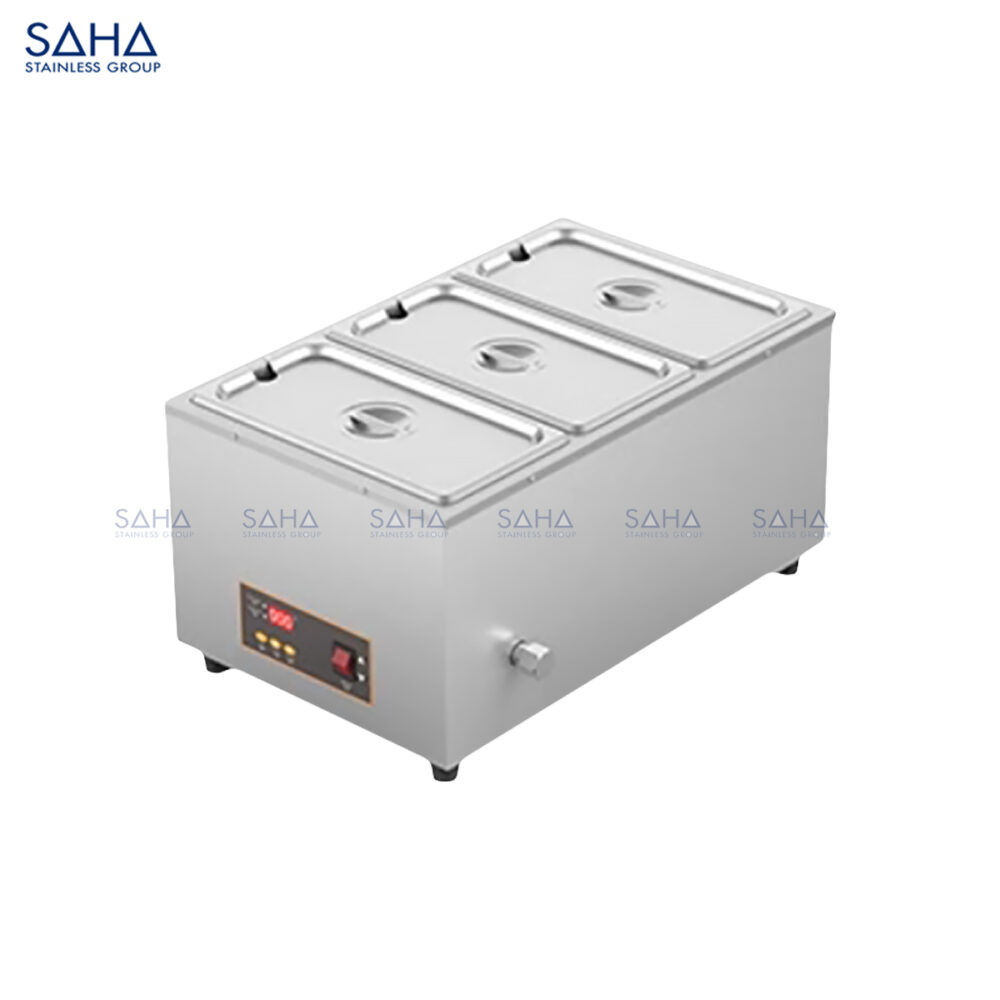 SAHA Digital Chocolate Warmer with 3 GN 1 3 Depth 15 Cm Pan - 5.7x3 Litres Model SHCWS6DP31315 web อุปกรณ์เบเกอรี่ เตาอบขนมปัง เครื่องทำเบเกอร์รี่