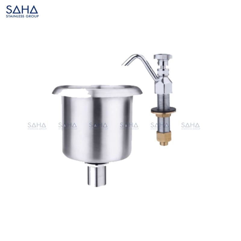SAHA Dipperwell Faucet & Bowl Model SHFCS3DDS web SAHA - Dipperwell Faucet & Bowl – SHFCS3DDS