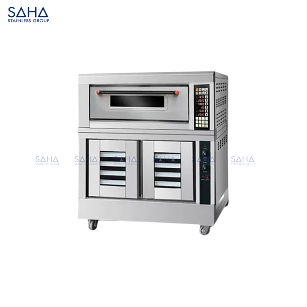 SAHA Electric Deck Oven & Proofer SHDOS1EDT2A Web SAHA - Electric Deck Oven & Proofer – SHDOS1EDT2A
