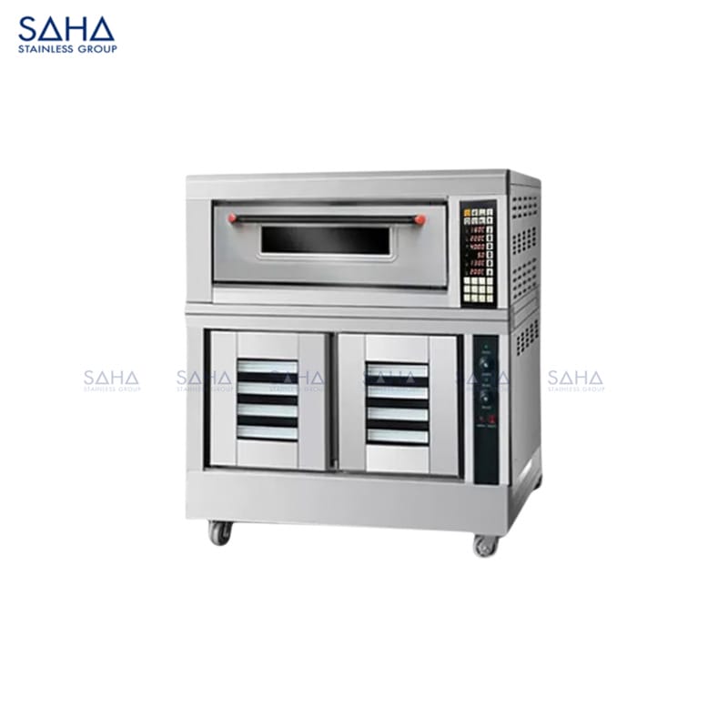 SAHA Electric Deck Oven & Proofer SHDOS1EDT2A Web SAHA - Electric Deck Oven & Proofer – SHDOS1EDT2A