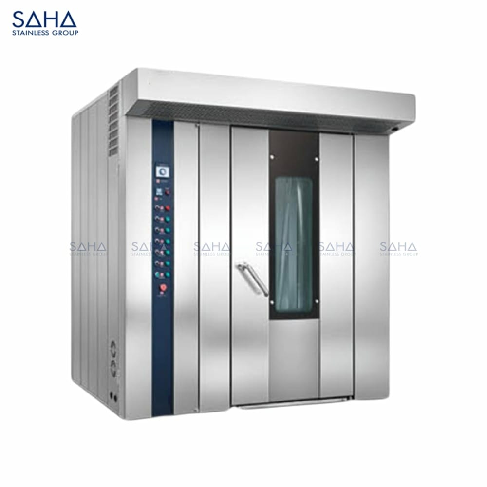 SAHA-Electric-Smart-Rotary-Oven-1-Trolley-Size-600-800-MM-w-steam-Model-SHROS1EST1BS-WEB.jpg เตาอบ Electric Smart Rotary รุ่น SHROS1EST1AS