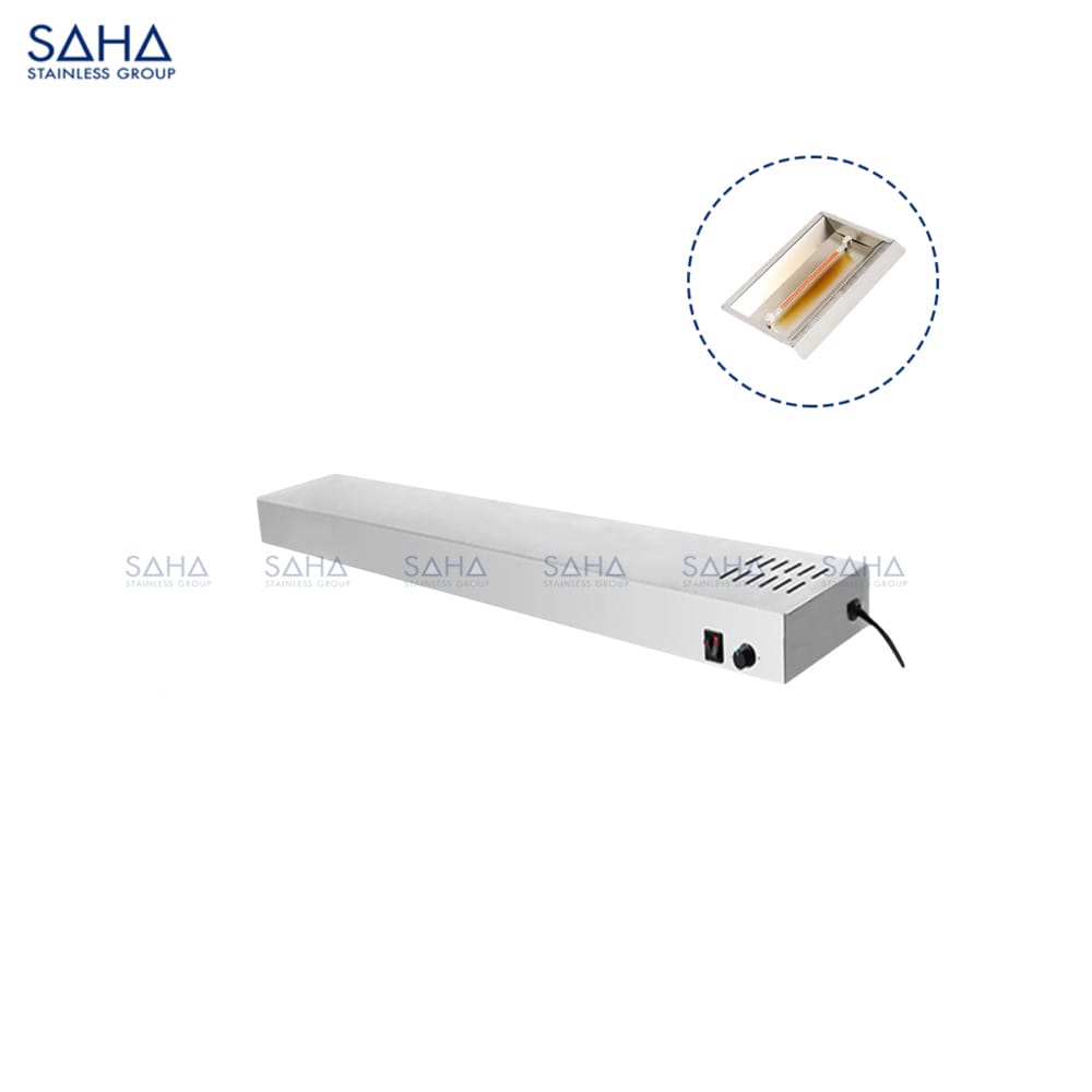 SAHA Food Heat Lamp 60 Cm with Light - 500 W Model SHFHS3LL60A SAHA – Food Heat Lamp 60 Cm with Light - 500 W – SHFHS3LL60A