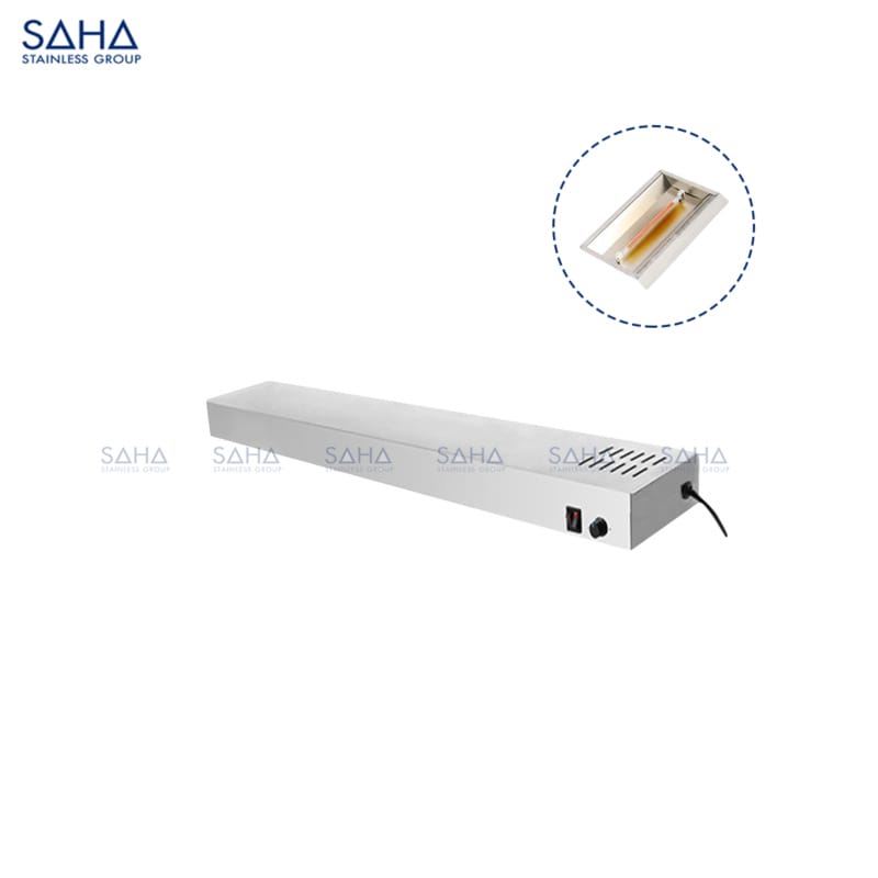 SAHA – Food Heat Lamp 60 Cm  with Light - 500 W – SHFHS3LL60A