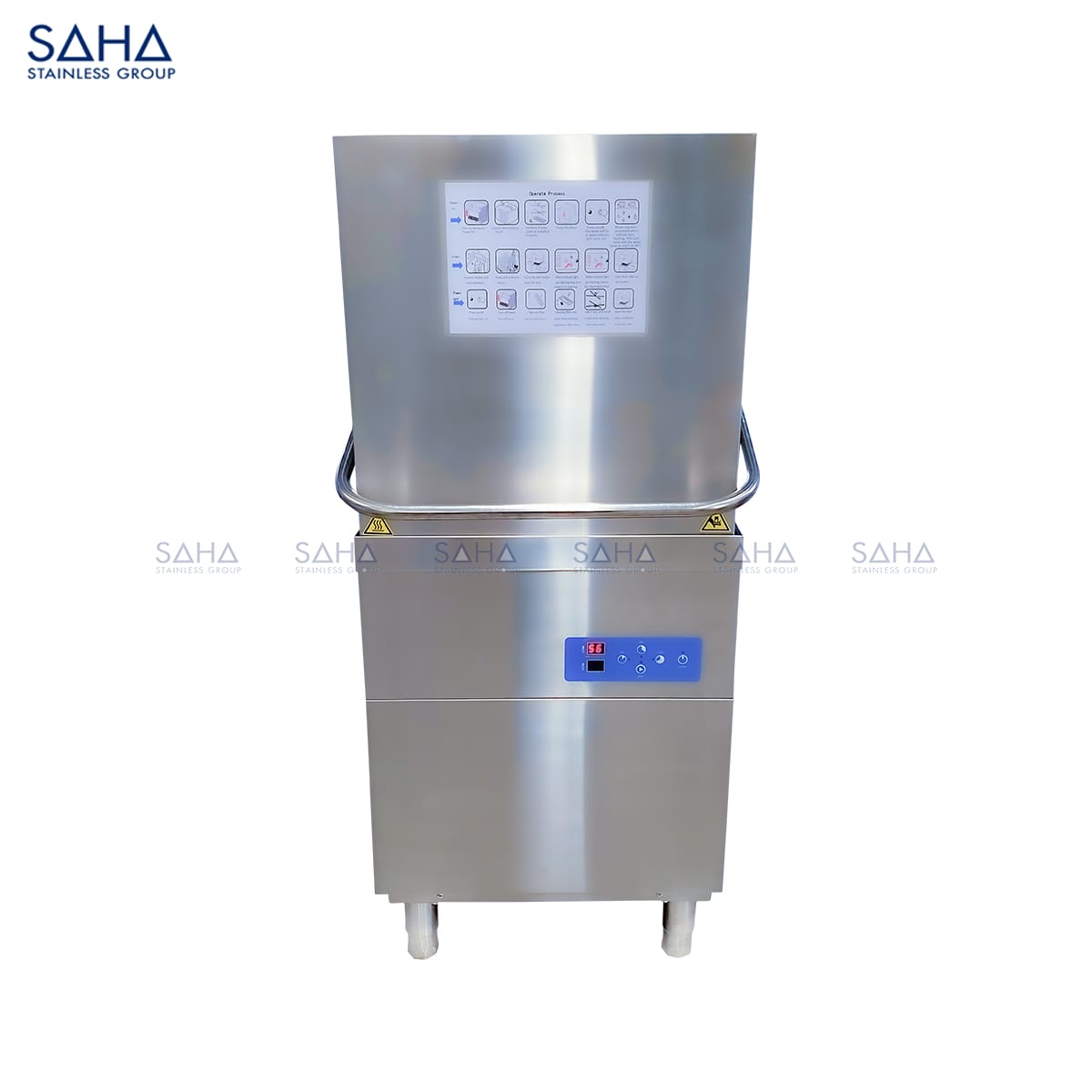 SAHA-Hood-Type-Dishwasher-3-Phase-15.8KW-Model-SHDWS1HB.jpg SAHA - Hood Type Dishwasher 3-Phase 15.8KW - SHDWS1HB