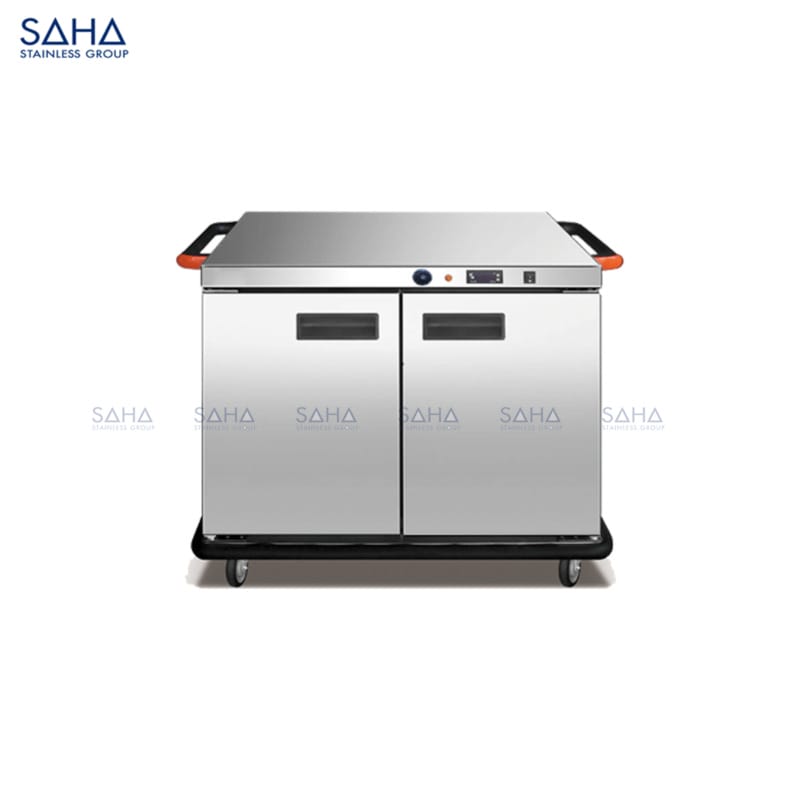 SAHA Mobile Undercounter Hot Holding Cabinet - Double Door - 4 Layers Model SHHCS5UHL4D2 Web SAHA – Mobile Undercounter Hot Holding Cabinet - Double Door - 4 Layers – SHHCS5UHL4D2