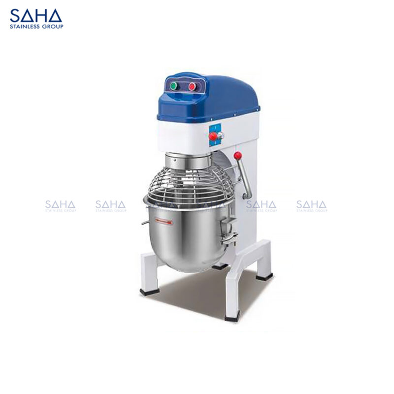 SAHA Planetary Mixers 40L with guard (Dough Mixing 10 Kg) Model SHPMS6L40G Web SAHA – Planetary Mixers 40L with guard (Dough Mixing : 10 Kg) – SHPMS6L40G