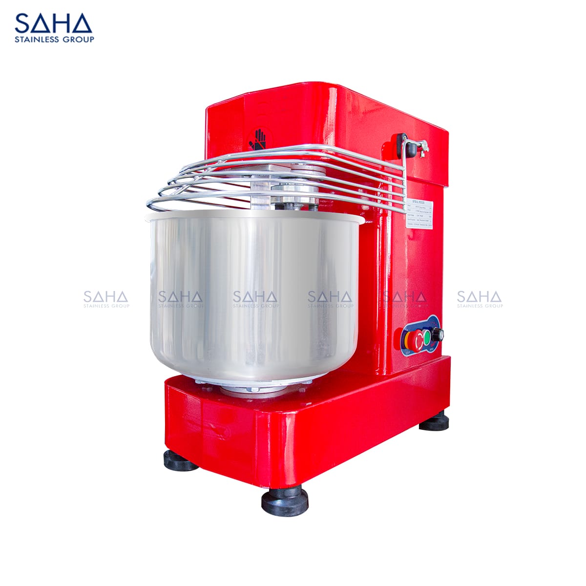 SAHA-SAHA-Spiral-Mixers-10L-5-kg-Red-–-SHSMS210LPR-1.jpg SAHA – Spiral Mixers 10L (5 kg) Premium Series – Red – SHSMS210LPR