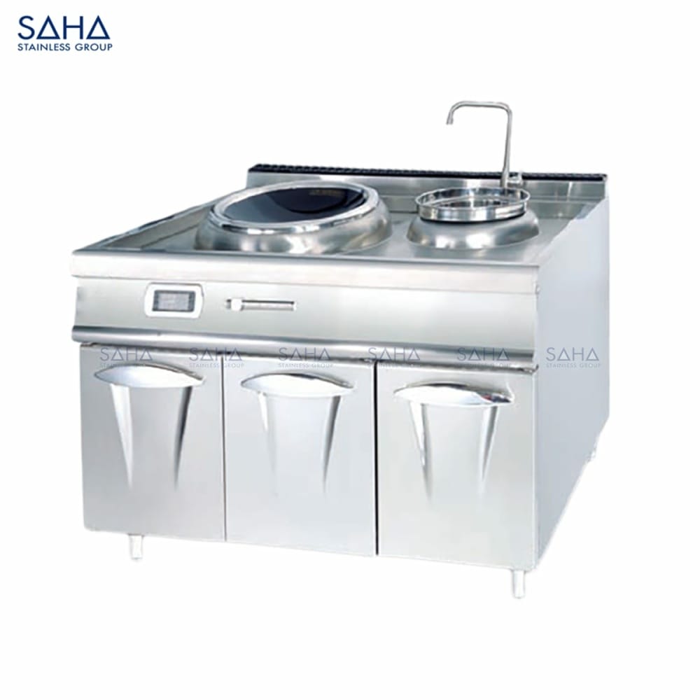 SAHA-Single-Wok-Induction-Cooker-With-Cabinet-and-1-Soup-12-KW-90-Series-Model-SHISS4SW1UCN-Web.jpg SAHA – Single Wok Induction Cooker With Cabinet and 1 Soup – 12 KW – 90 Series – SHIWS3SW1UCN