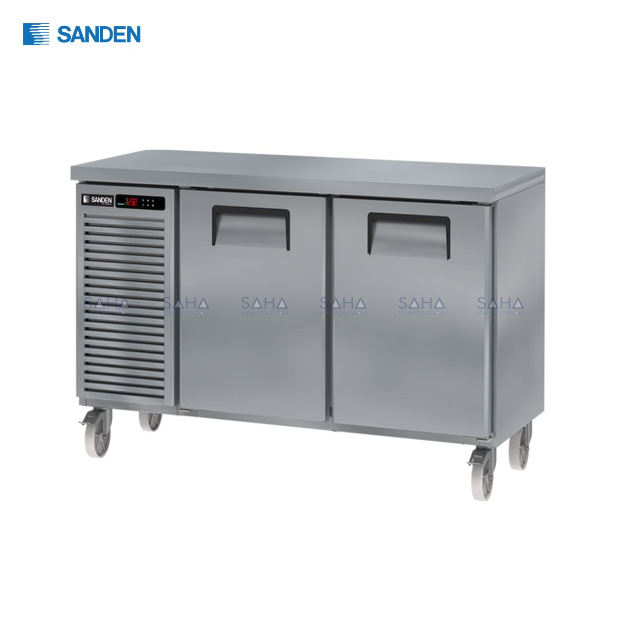 SCF2-1207-AR.jpg Sanden – 2 Doors - Under Counter Freezer - SCF2-1207-AR