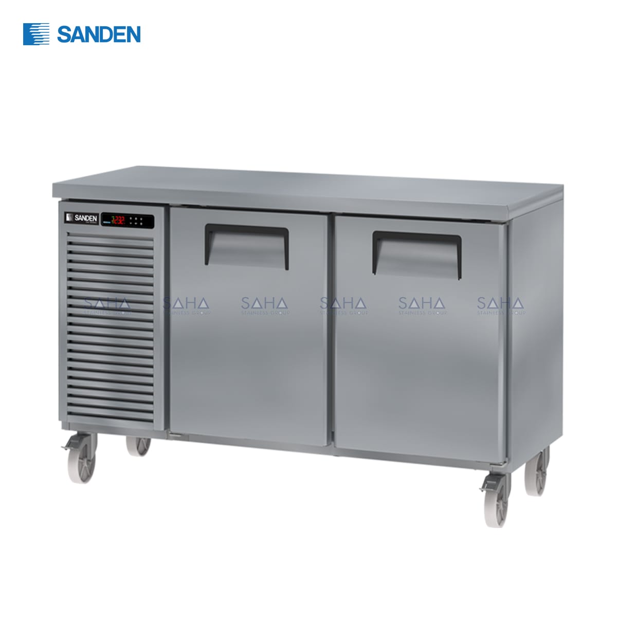 SCF2-1506-AR.jpg Sanden – 2 Doors – Under Counter Freezer - SCF2-1506-AR