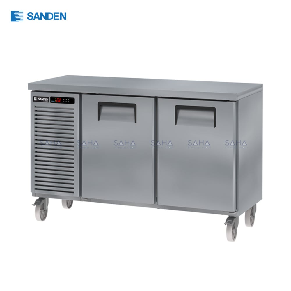 SCF2-1507-AR.jpg Sanden – 2 Doors – Under Counter Freezer - SCF2-1507-AR